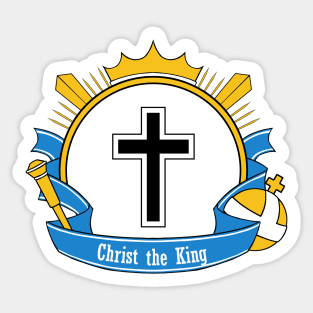 Christ the King Shine Logo Sticker